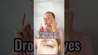 Droopy eye lids. 40 seconds Lifting.