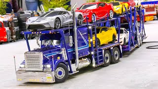 INSANE RC MODEL COLLECTION!! RC TRUCKS, RC TRACTORS, RC MACHINES, RC EXCAVATOR, RC DOZER IN ACTION