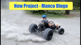 NEW PROJECT - Manco Dingo with 8hp Briggs & Stratton engine go kart & torque converter