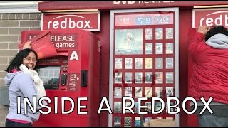 INSIDE A REDBOX - Filmed, Edited And Posted From iPhone 7 Plus