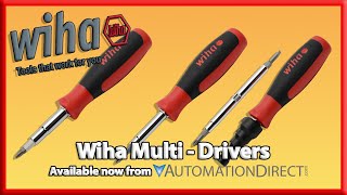 Wiha SoftFinish Multi-Drivers from AutomationDirect