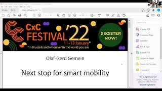 CxC '22 Festival: Next stop for smart mobility