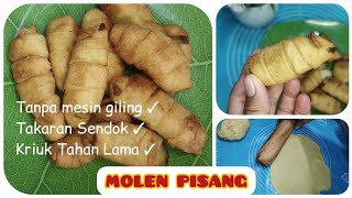 Resep Molen Pisang Kriuk Tanpa Mesin Giling @naftyfamily