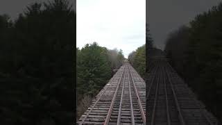 Drone Footage of the Great Western Railway Bridge in Delhi, ON.