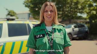 St John Ambulance Cymru - Just in case campaign/Ymgyrch Rhag ofn (Isdeitlau Cymraeg)