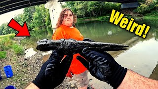 WHAT IS THIS THING?! We Found THIS Magnet Fishing!