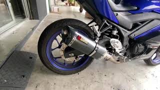 Yamaha R25 V2 Akrapovic 470mm Big Muffler