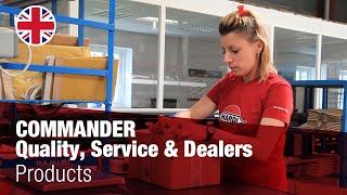 Quality, Service & Dealers (COMMANDER - English)