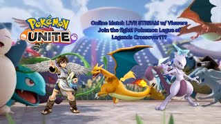 Pokemon Unite Online Match Live Stream Episode #9: Nighttime Solo Queue Rank Grinding