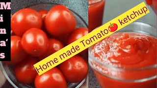 Tomato ketchup Recipe | Home made Tomato Ketchup | Easy and quick