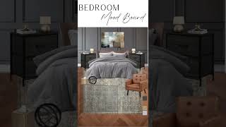 Bedroom Ideas Mood Board: Cozy Retreat with Modern Elegance