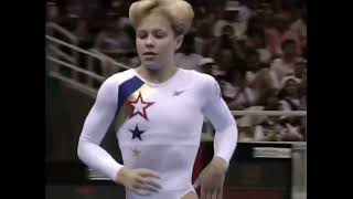 [HDp60] Amanda Borden (USA) Balance Beam Team Compulsories 1996 Atlanta Olympic Games