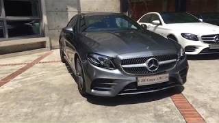 The new E-class Coupe E-300 Coupe AMG Line