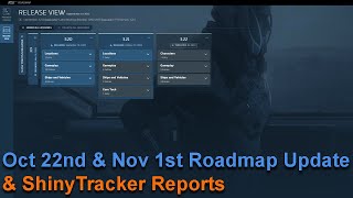 Oct 22nd and Nov 1st Roadmap Updates