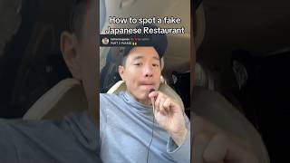 How to spot a fake Japanese restaurant