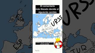 El #comentario más likeado decide el #siguiente cambio en #europa #like #countryballs #viral