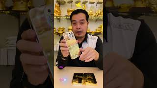 Phiên bản ốp Iphone mạ bạch kim đắt hơn vàng-iphone mạ bạch kim