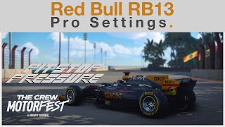 Red Bull RB13 Pro Settings | The Crew Motorfest | Pitstop Pressure Live Summit