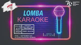 Lomba Karaoke RW 07 Desa Yoswilangun Kec. Manyar - Gresik