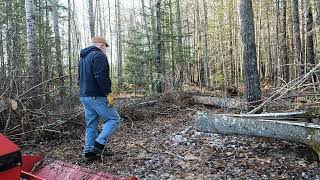 The Final Push....Getting Through this Log Jam on my Trail - Part 20