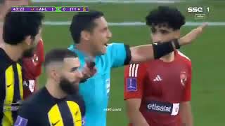 ملخص مبارة الأهلي vs الإتحاد السعودي تعليق فهد العتيبي