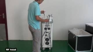 Vertical hifu cavitation body slimming machine--installation