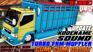 "CUMI CUMI' UPDATE SOUND CUMI CUMI DARAT TURBO FRM MUFFLER BUSSID V4.2 | MOD BUSSID TERBARU