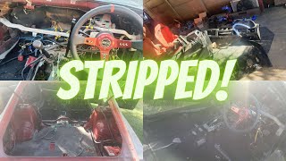 FJ20ET NISSAN 280ZX DRIFT BUILD. ALL THE INTERIOR GETS REMOVED SO THAT WE CAN HAVE SPACE FOR WIRING