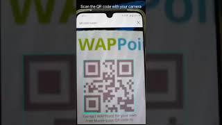 How a customer can process a Masterpass QR code payment