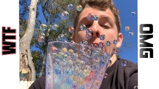 I Put Orbeez In A Blender *must watch*