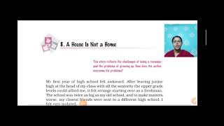 English/Class 9/A House is not a Home/(Part-3)