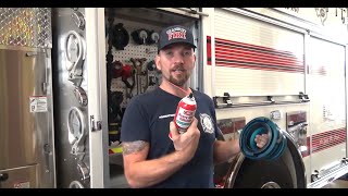 Stephen Cox Shows How To Maintain Fire Apparatus With CRC Heavy Duty Silicone