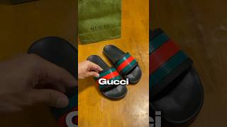 The short run of the Gucci Flip Flop..