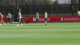 LIVE | Liverpool training ahead of Leipzig UCL trip