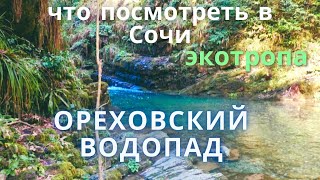 Что посмотреть в Сочи / Ореховский водопад / Экотропа