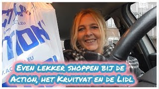 Even heerlijk shoppen bij de Action, het Kruitvat en de Lidl #Vlog 337 |@itisme_patty