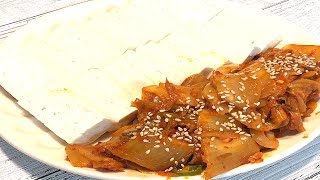 술안주로 안성맞춤♥엄마표요리[두부김치볶음] / Mom's Cooking[ tofu kimchi fired]