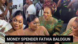 ACTRESS FATHIA BALOGUN, DAYO AMUSA OTHERS SHOWERS MONEY ON SIKIRATU SINDODO