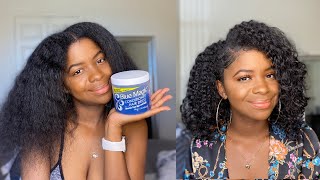 Using Blue Magic Grease On My Natural Hair! | Twist Out | My Hair Is So Soft & Moisturized