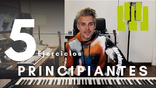 Los 5 Mejores Ejercicios Para Principiantes PIANO