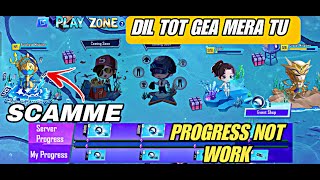 PLAY ZONE SCAMME UC EVENT PUBG MOBILE | MY PROGRESS NOT WORKING PLAY ZONE EVENT