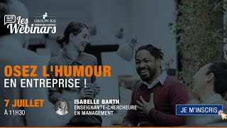 [WEBINAR] Osez l'humour en entreprise !