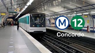 [Paris] Métro 12 (MF67) – Concorde