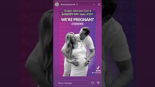 Shawn Johnson East is pregnant with baby number 3!! #ytshorts #shawnjohnson #olympicmedalist #baby3