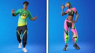 FORTNITE ALTO & POET SKINS INGAME SHOWCASE (FORTNITE X COACHELLA)