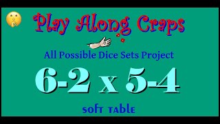 6-2x5-4 Dice Set Hard Table