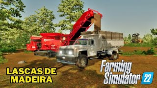 Vida de Madeireiro #17 / Vendendo Lascas de Madeira / Farming Simulator 22