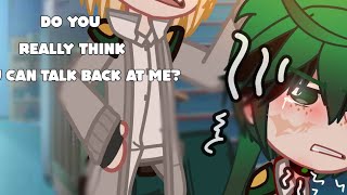 🔗‼️||Don't speak with that tone ever again....|| bkdk✨🏳️‍🌈// //Gacha club// //MHA/BNHA// 13+