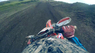 HELMET CAM: Beta 300 rr // YNYS Y BWL Motocross Track..