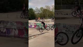 Higher and higher #BMX #TineretuluiSkatepark #YouthPark #Bucharest #Romania